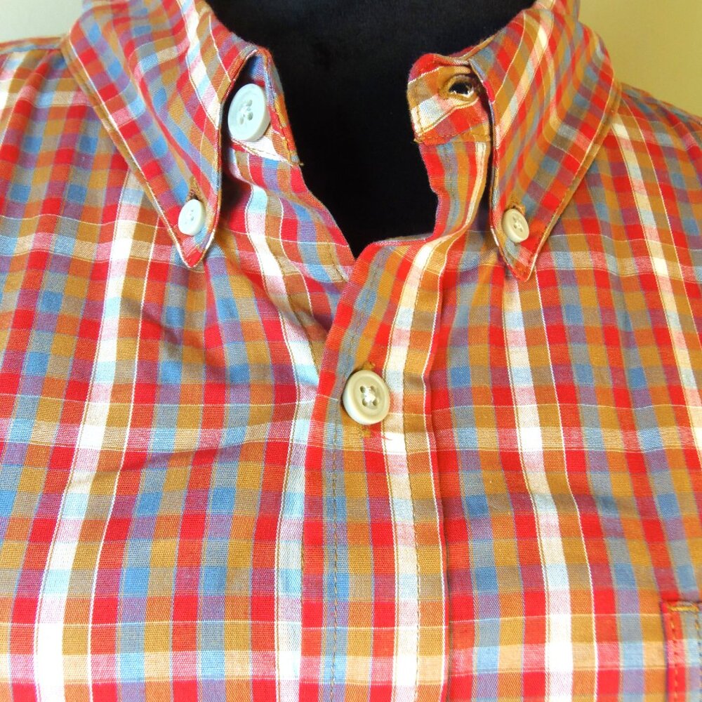Columbia Men’s Long Sleeve Plaid Casual Button Dress Shirt Size XL Button Down - Picture 6 of 12